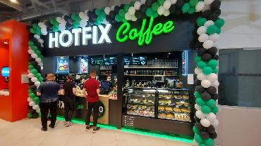 Открытие кофейни Hotfix cafe в городе Полоцке, Республика Беларусь