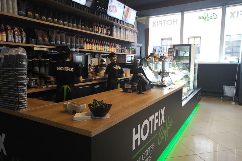 Скоро открытие кофейни HOTFIX в городе Могилеве, Республике Беларусь